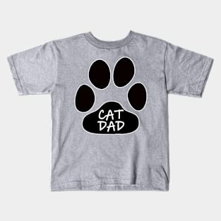 Cat Dad Kids T-Shirt